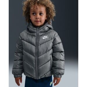 Nike Therma-FIT Puffer Winterjacke Black Kids‎ Size Small New With Tags